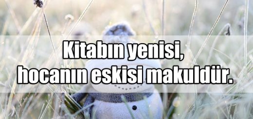 Komik Okul Sözleri