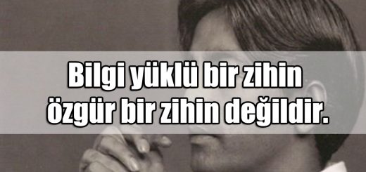 Jiddu Krishnamurti Sözleri