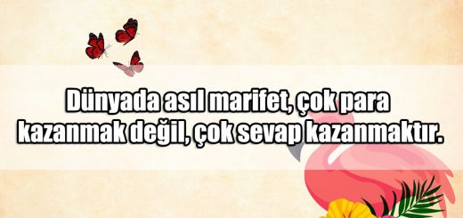 Sevap ile ilgili Mesajlar