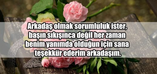 Teşekkür Ederim Sözleri