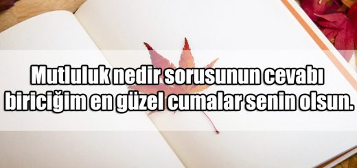 Sevgiliye Cuma Mesajları