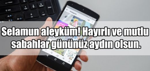 instagram Günaydın Mesajları