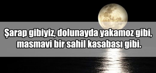 Dolunay ile ilgili Sözler