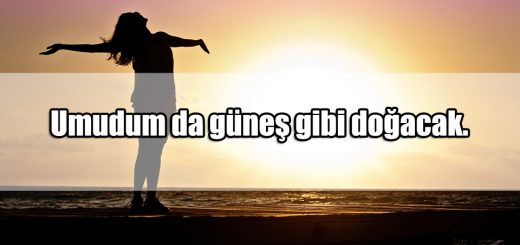 Güneşli Günler ile ilgili Sözler