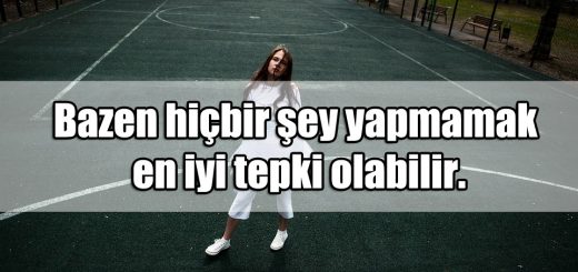 Tepki ile ilgili Sözler