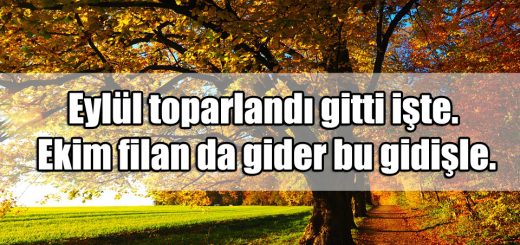 Sonbahar ile ilgili Sözler