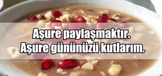 Aşure Günü Sözleri