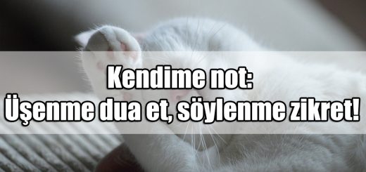 Rahatlatan Sözler
