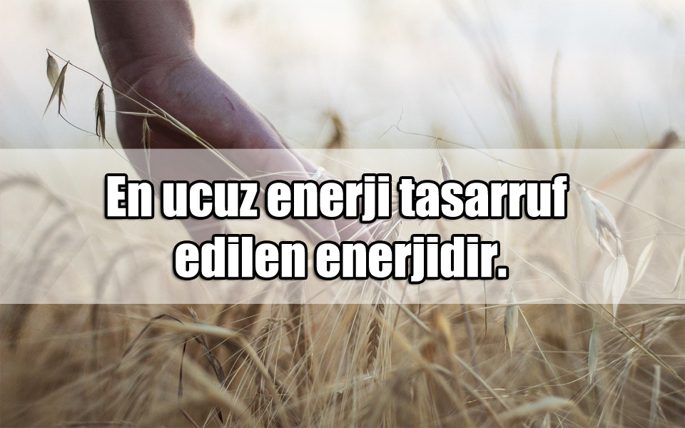 Tasarruf ile ilgili Sözler