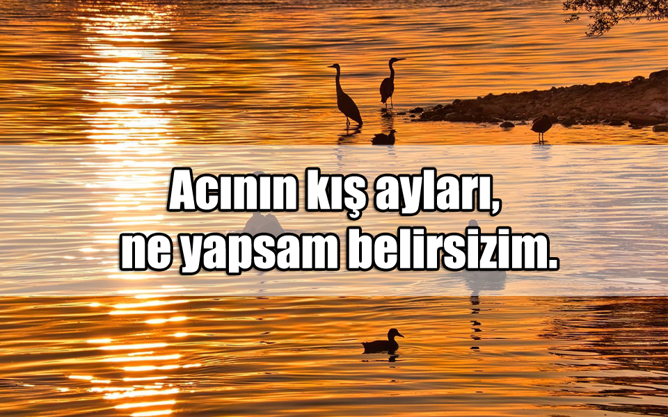 Belirsizlik ile ilgili Sözler