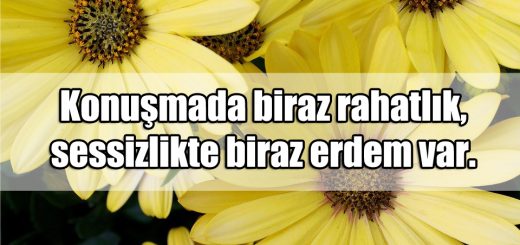 Rahatlık ile ilgili Sözler