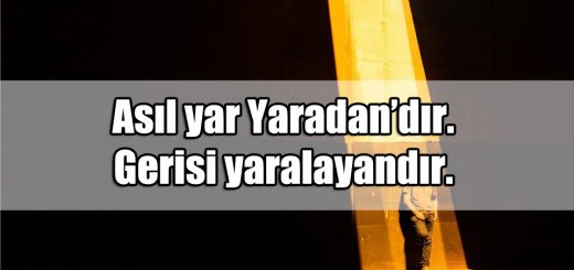 Yaradan ile ilgili Sözler