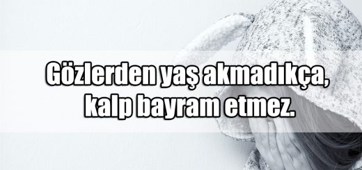 Ağlamak ile ilgili Sözler