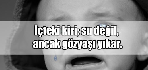 Gözyaşı ile ilgili Sözler