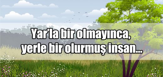 Sevenler için Sözler