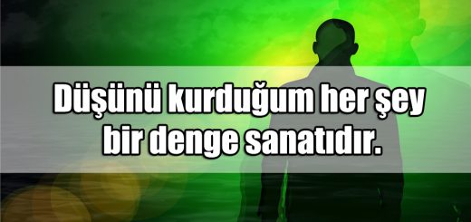 Denge ile ilgili Sözler