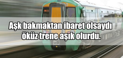 Tren ile ilgili Sözler