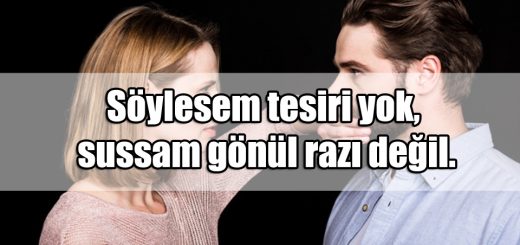 En Güzel Susmak ile ilgili Sözler