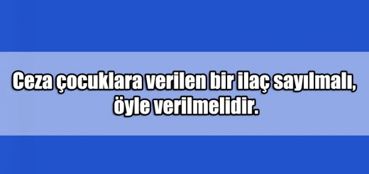 En Güzel Ceza ile ilgili Sözler