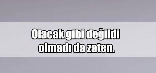 En Güzel Karamsar ile ilgili Sözler