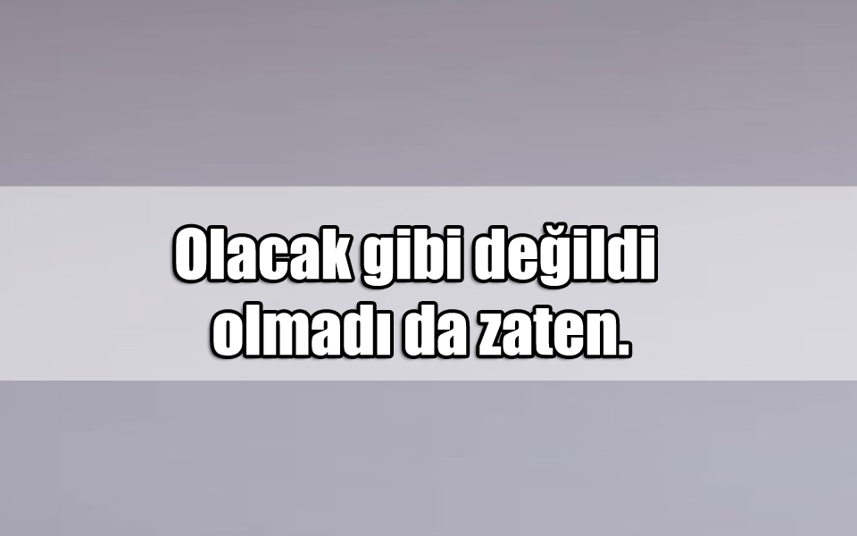 En Güzel Karamsar ile ilgili Sözler