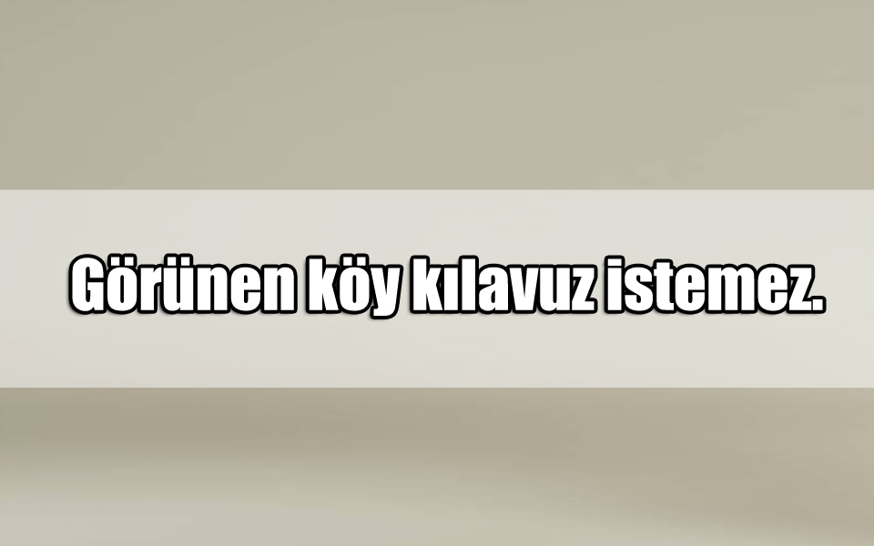 En Güzel Köy ile ilgili Sözler