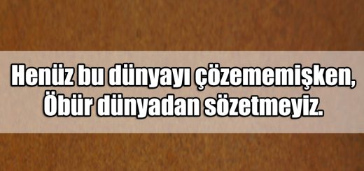 En Güzel Büyük ile ilgili Sözler
