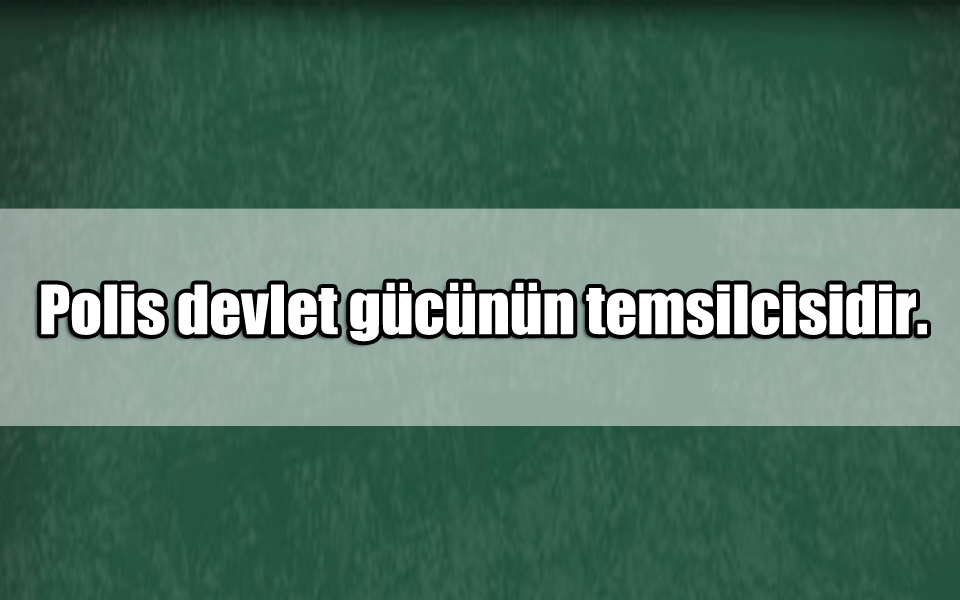 En Güzel Polis Haftas ile ilgili Sözler