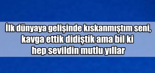 En Güzel Kardeşe Doğum Günü ile ilgili Sözler