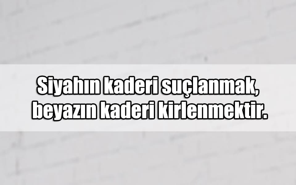 En Güzel Siyah Beyaz Mesajları