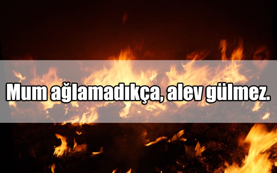 En Güzel Ateş Mesajları