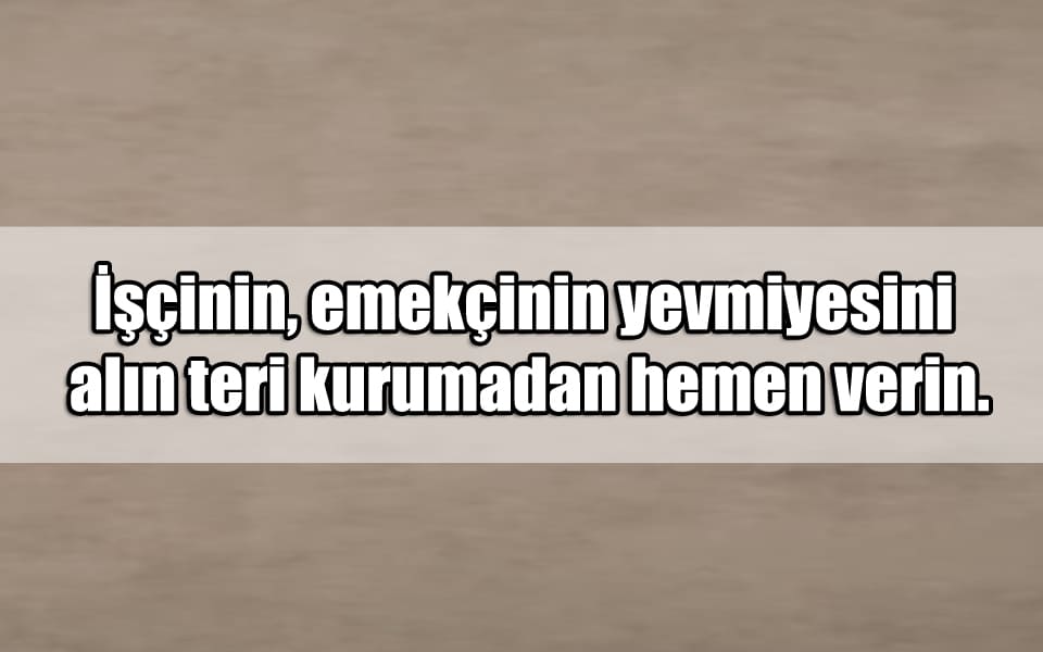 En Güzel Helal Kazanç Mesajları