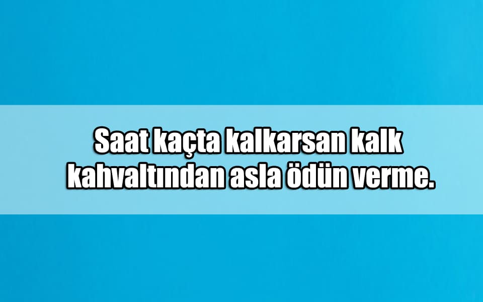 En Güzel Kahvaltı Mesajları