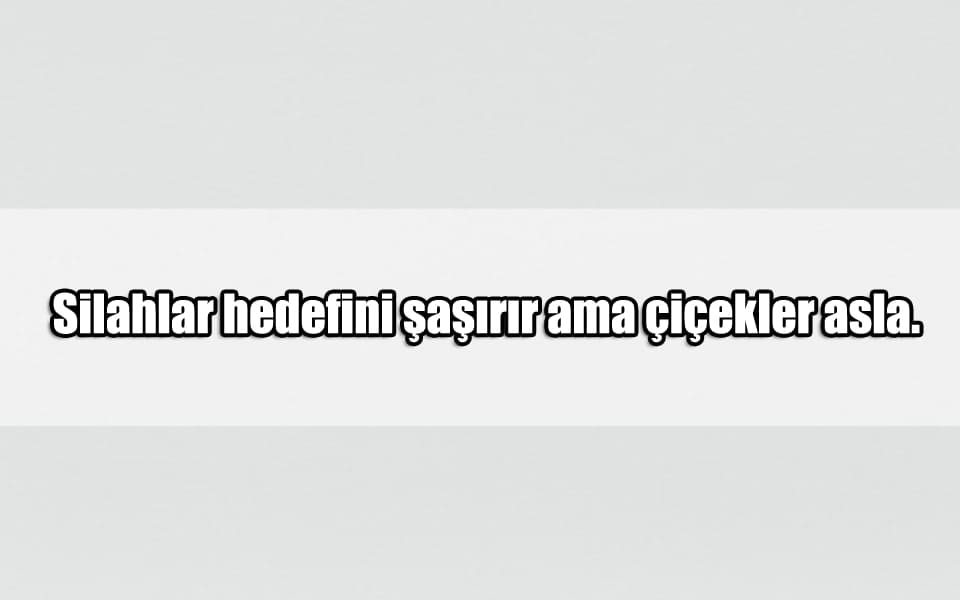 En Güzel Silah Mesajları
