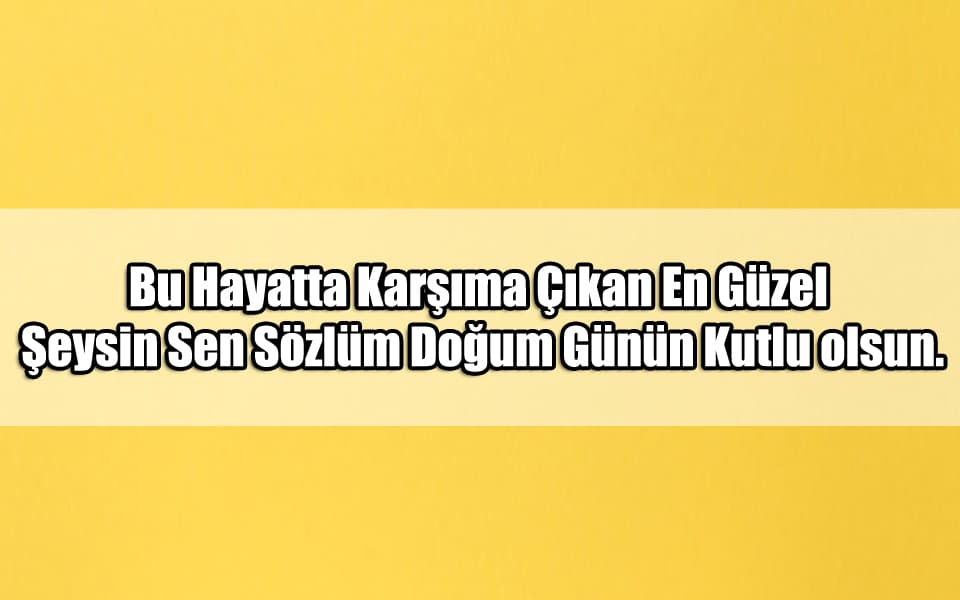 En Güzel Erkek Arkadaşa Doğum Günü Mesajları