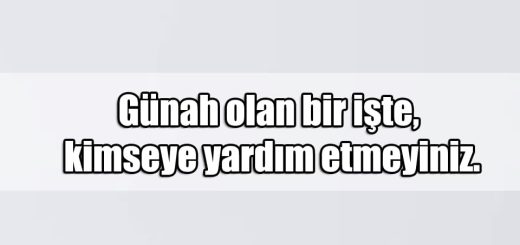 En Güzel Yardımlaşma Mesajları