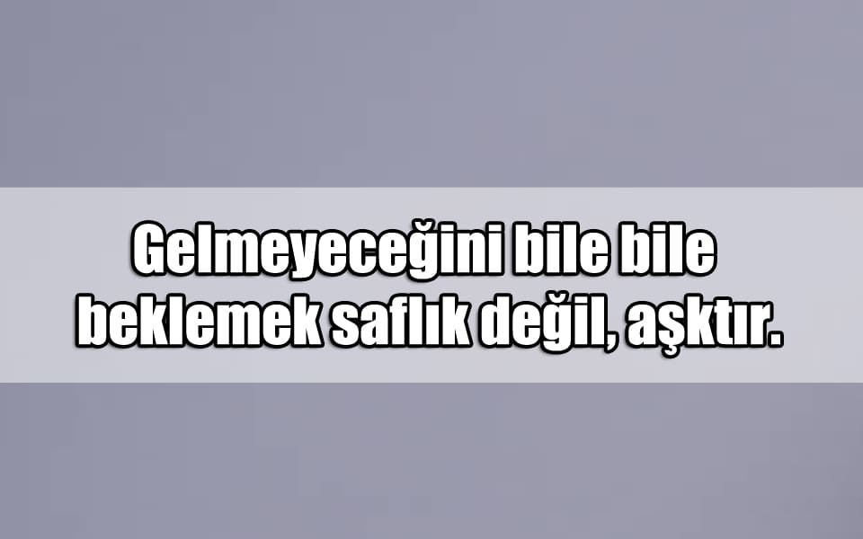 En Güzel Beklemek Mesajları