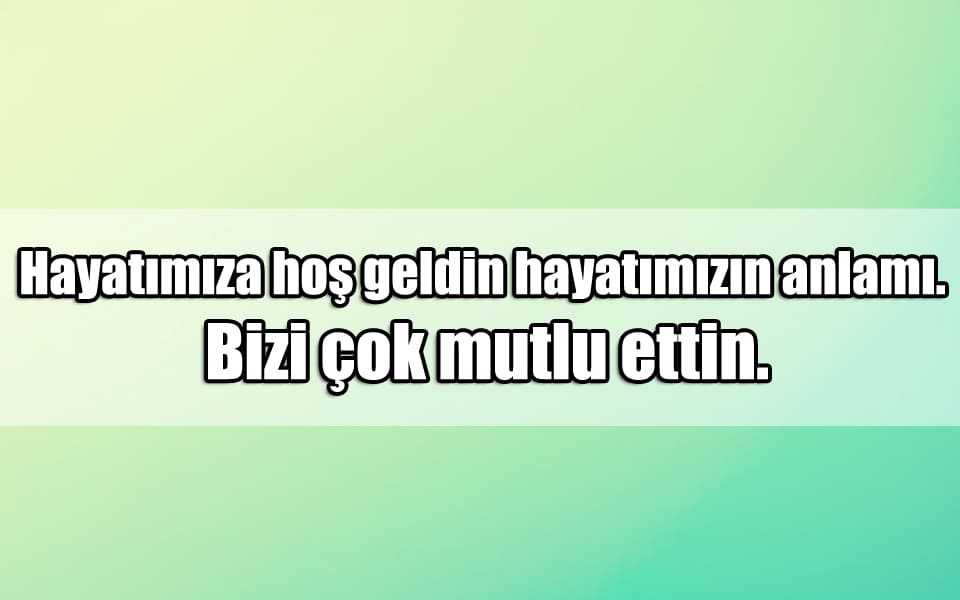 En Güzel Yeni Doğan Bebek Mesajları
