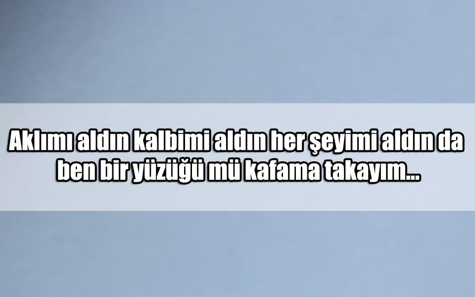 En Güzel Yüzük Mesajları