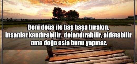 En Güzel Doğa Mesajları