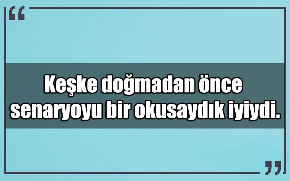 En Güzel Keşke Mesajları