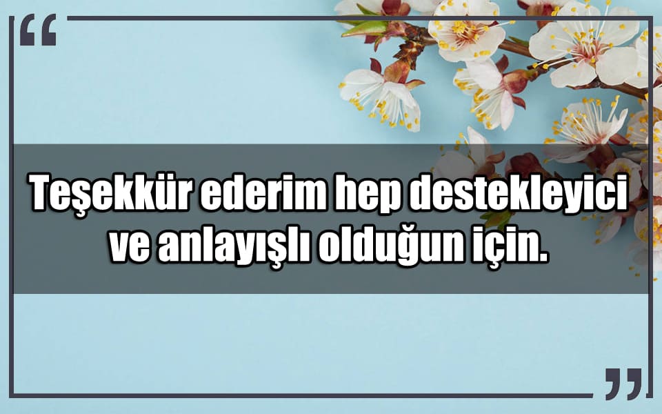 En Güzel Sevgiliye Teşekkür Mesajları