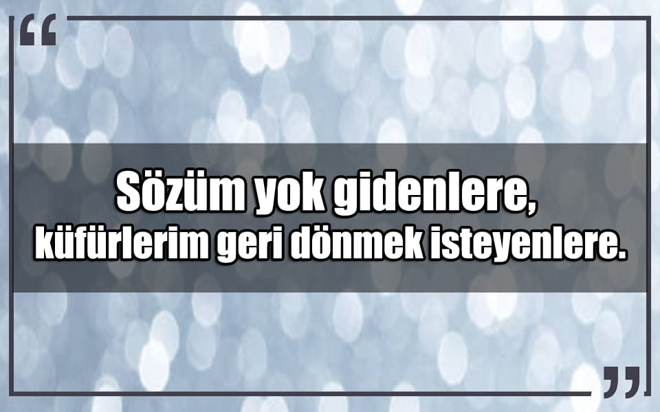 En Güzel Gidene Mesajlar