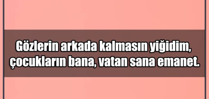 En Güzel Asker Uğurlama Mesajları