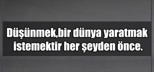 En Güzel Düşünmek Mesajları