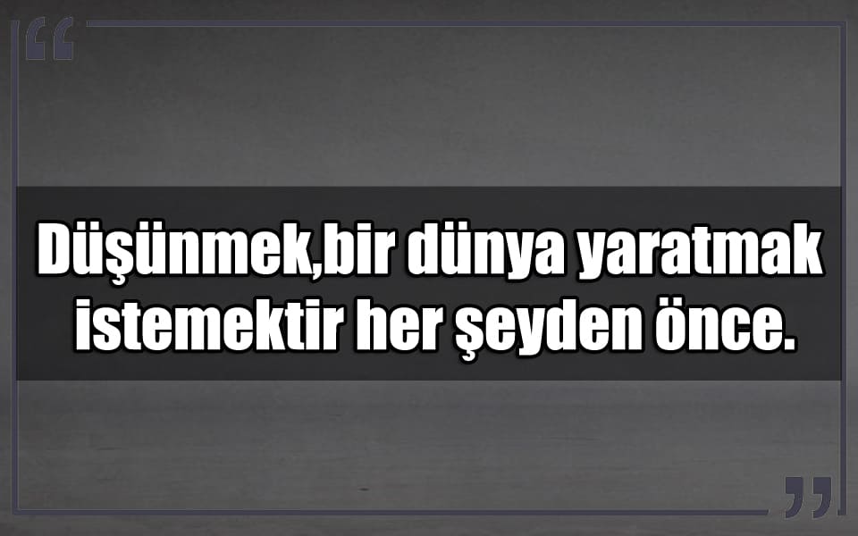 En Güzel Düşünmek Mesajları