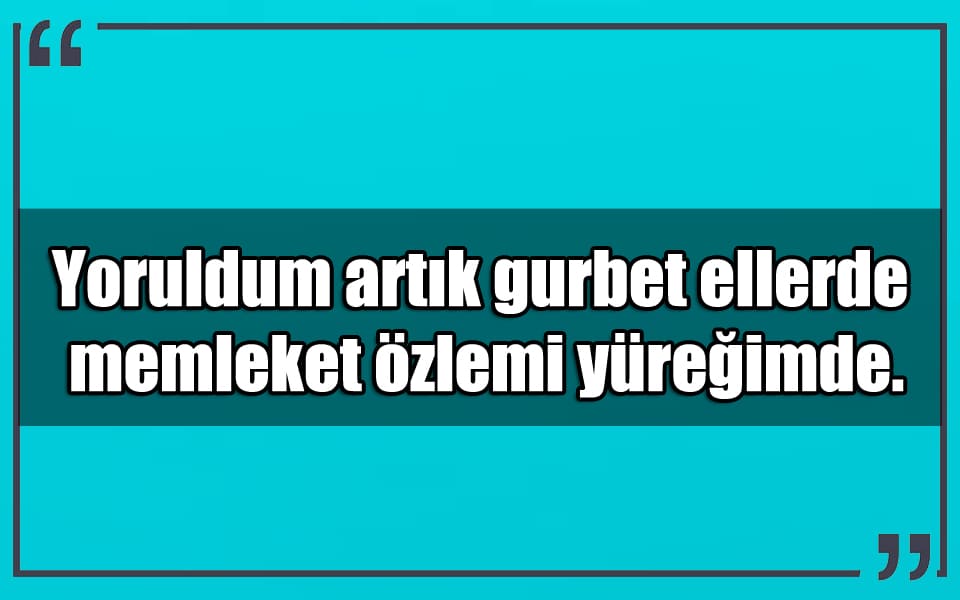 En Güzel Memleket Mesajları