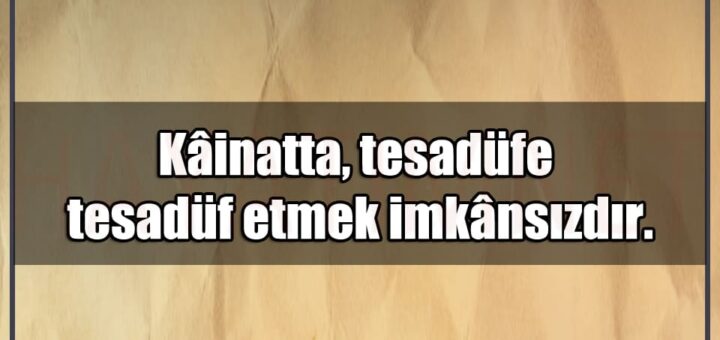 En Güzel Tesadüf Mesajları