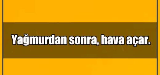 En Güzel Yağmur Mesajları