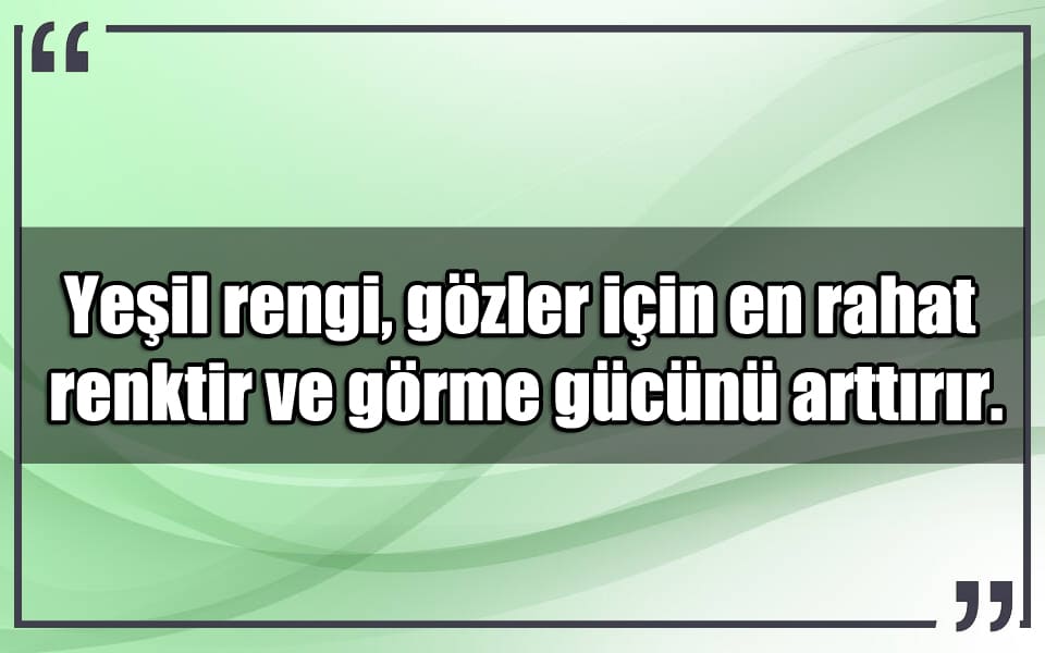 En Güzel Yeşil Mesajlar